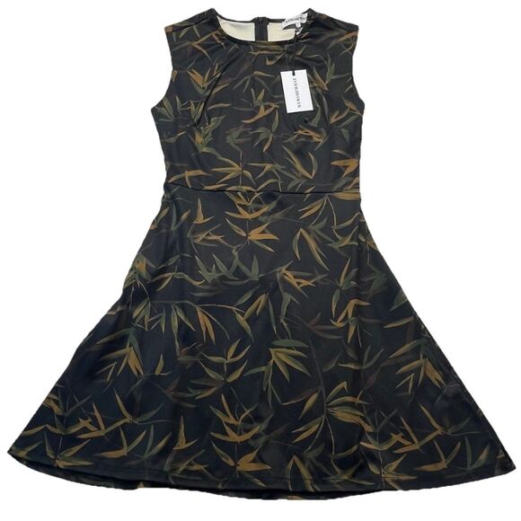 WeWoreWhat Revolve Dress Womens S Muscle Tank In Vintage Leaves AOP Night Out - Picture 1 of 8